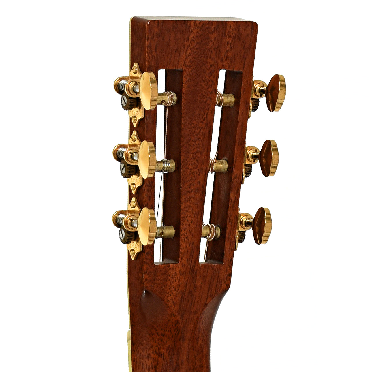 Tuners of Santa Cruz D-12 Brazilian Rosewood Acoustic Guitar 