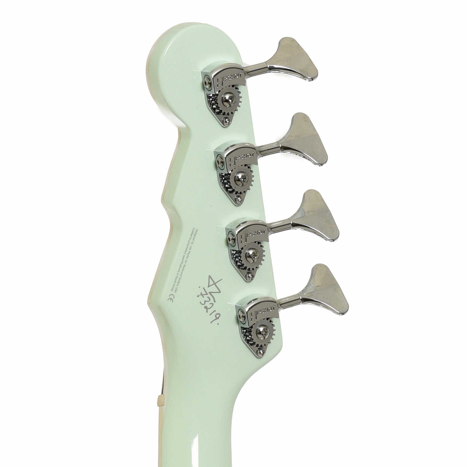 Tuners of Reverend Sentinel Short Scale Electric Bass Guitar, Iconic Blue                                                                                                                                                                                                                                                                                                                                                                                                                                                       
