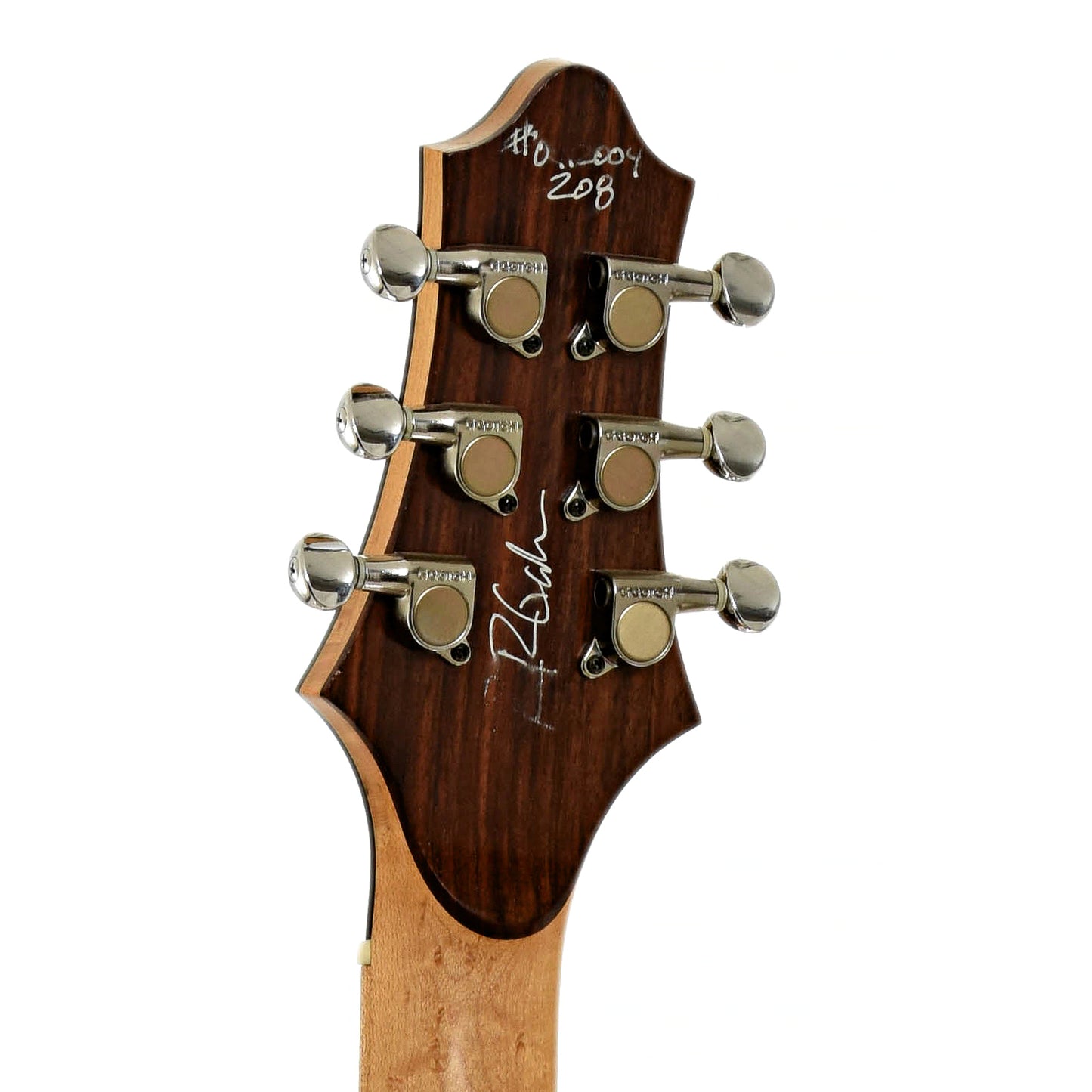 Tuners of Gadow Double Cutaway Custom Electric Guitar