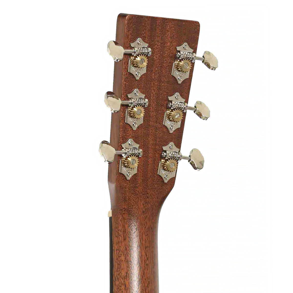 Tuners of Martin 00L-16E Acoustic Guitar & Gigbag, Blue Denim