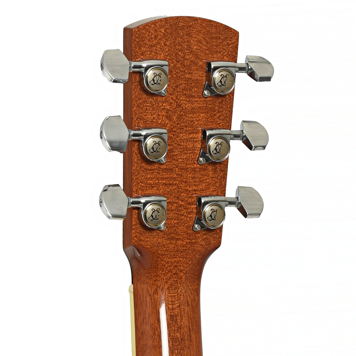 Tuners of Larrivee J-09 Custom Shop Madagascar RW Acoustic Guitar 