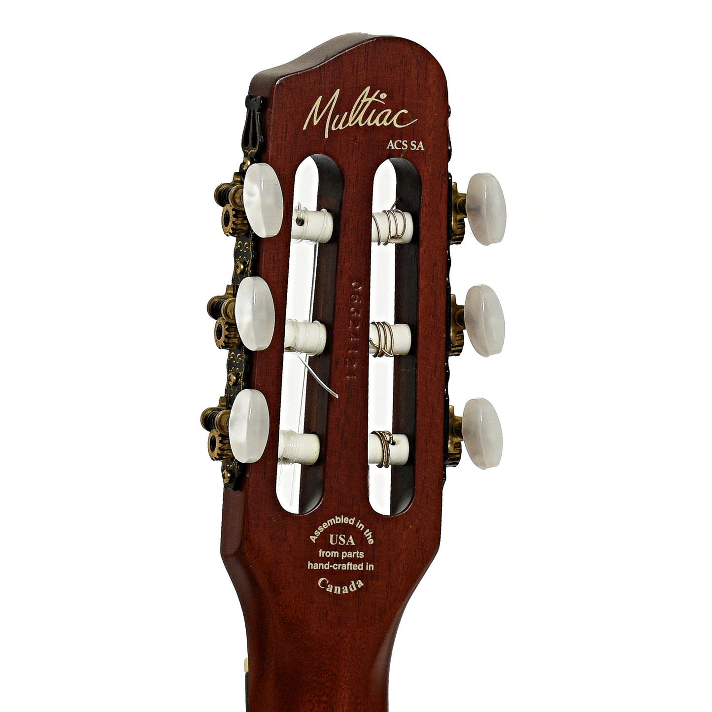 Tuners of Godin Multiac ACS SA Nylon-String Electric Guitar