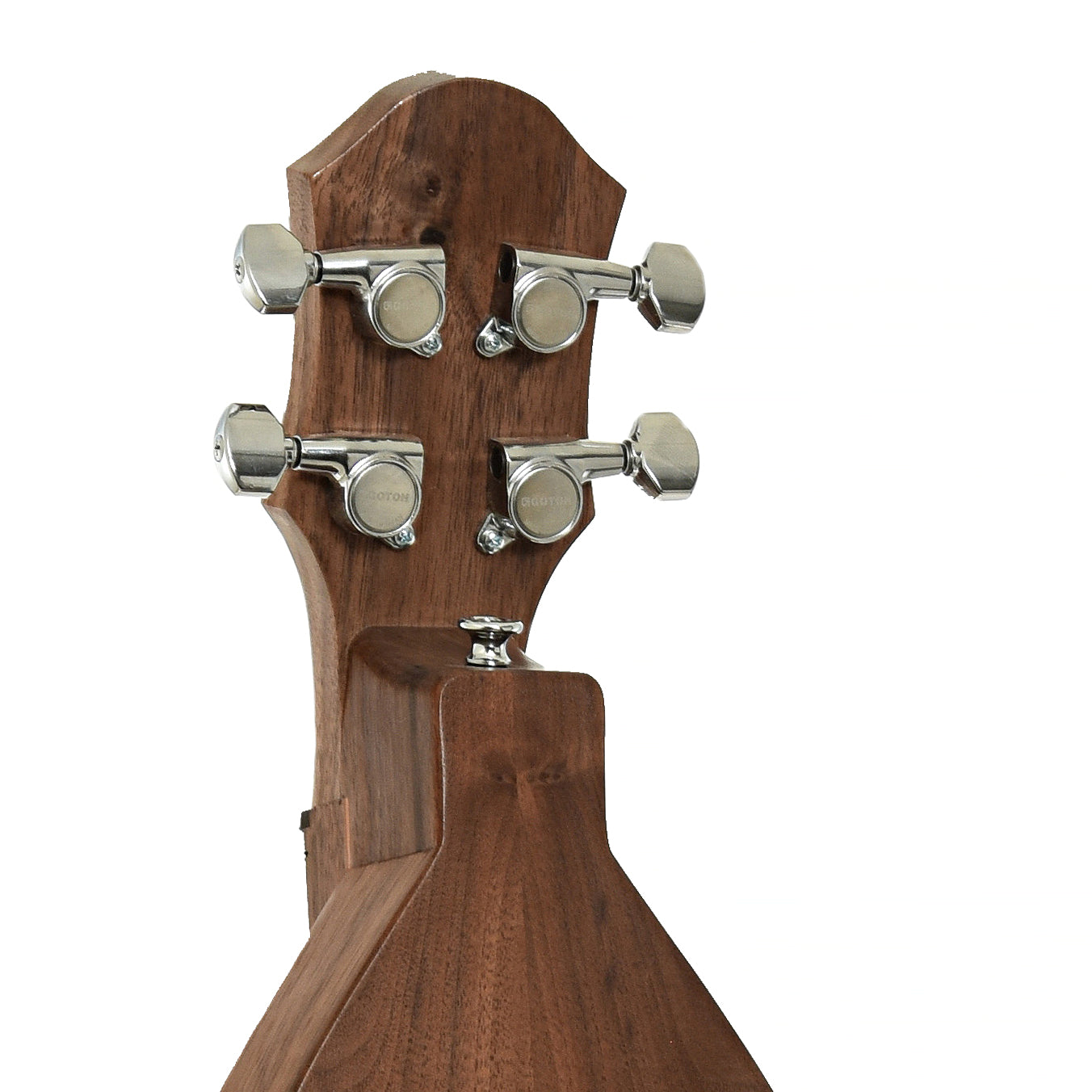 Tuners of McSpadden Ginger 3/4 Size Walnut & Redwood Lap Dulcimer