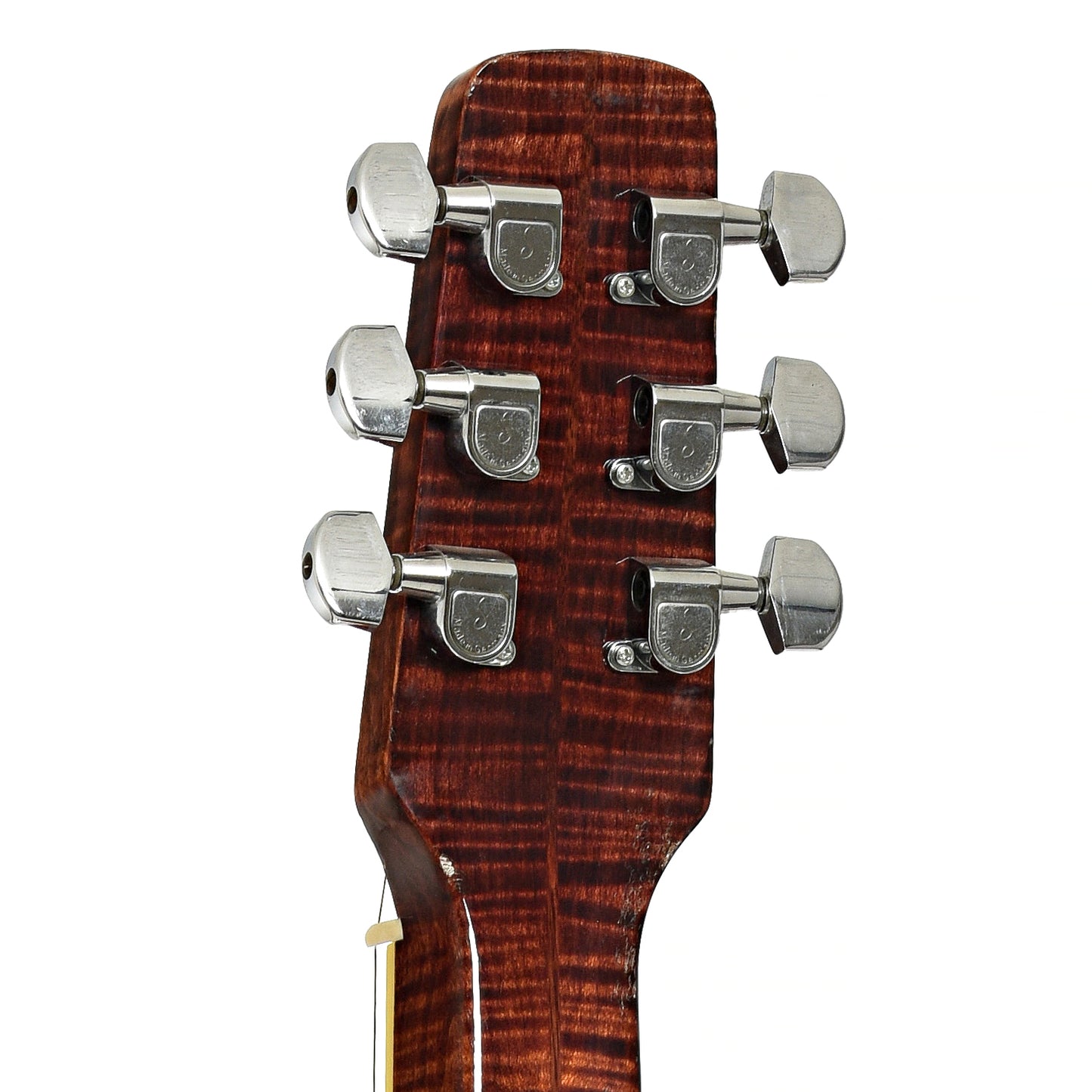 Tuners of Scheerhorn L-body Maple Squareneck Resonator Guitar