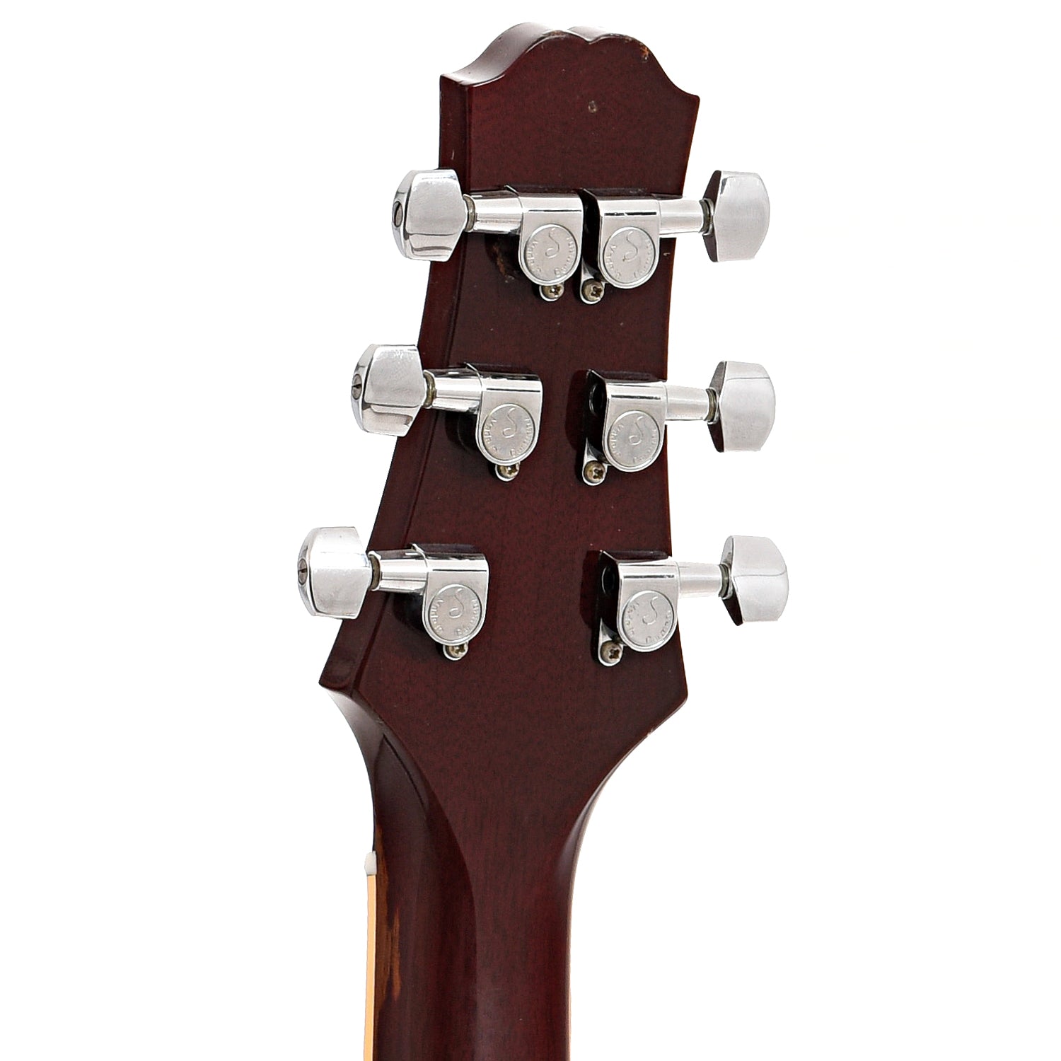 Back headstock of Gibson ES-336 Hollow Body Electric Guitar (1996)