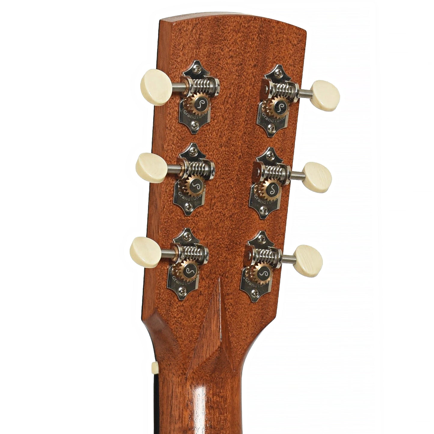 Tuners of Cirrus Walnut C Parlor Acoustic Guitar 