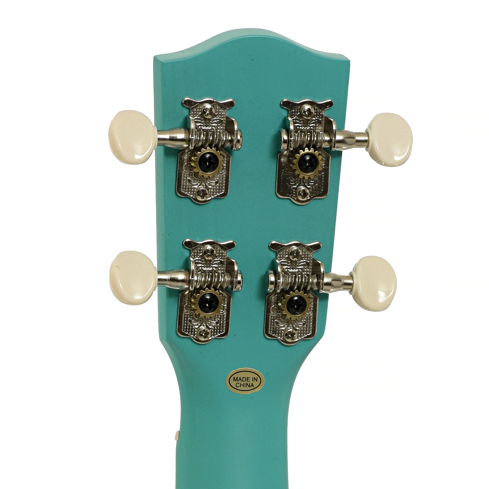 Tuners of Ohana SK-10 Soprano Ukulele Starter Pack, Turquoise