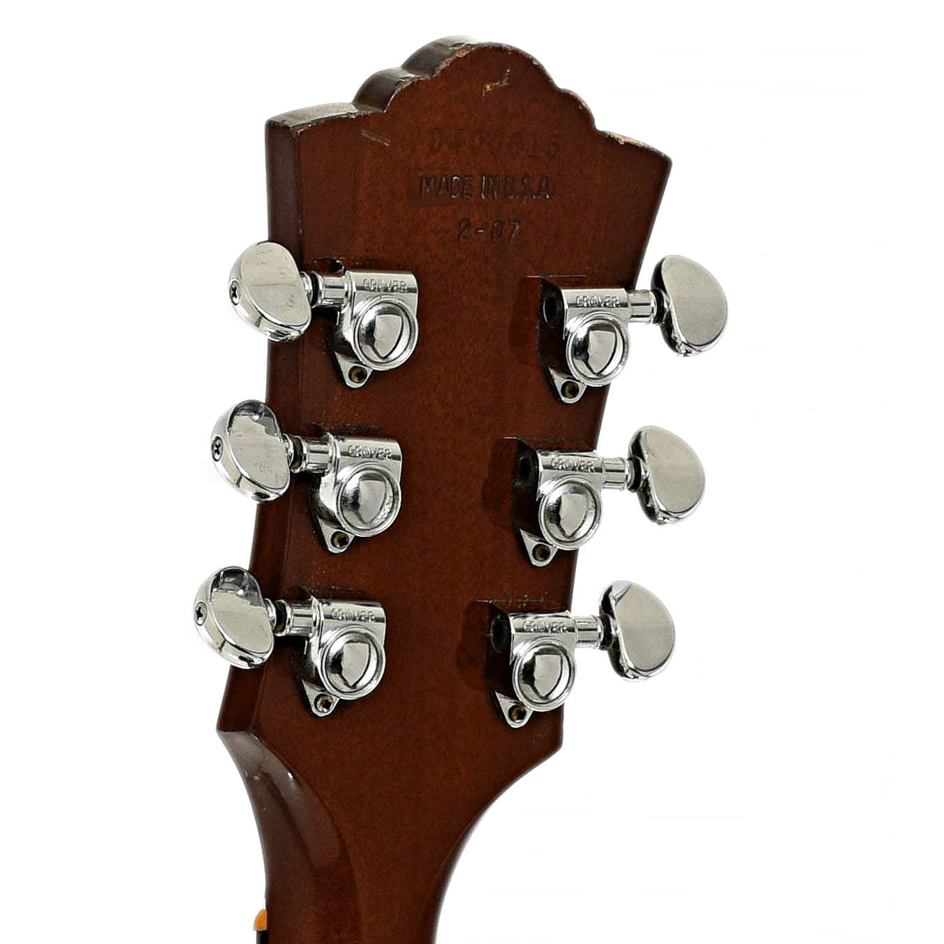 Tuners of Guild D-40 NT Bluegrass Jubilee