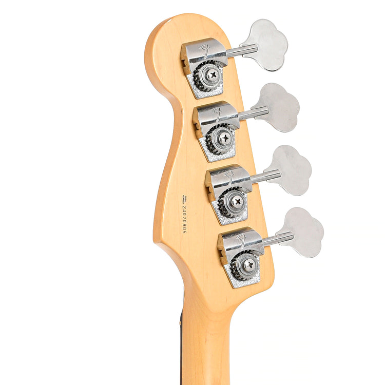 Back headstock of Fender American Series Jazz Bass (2004)
