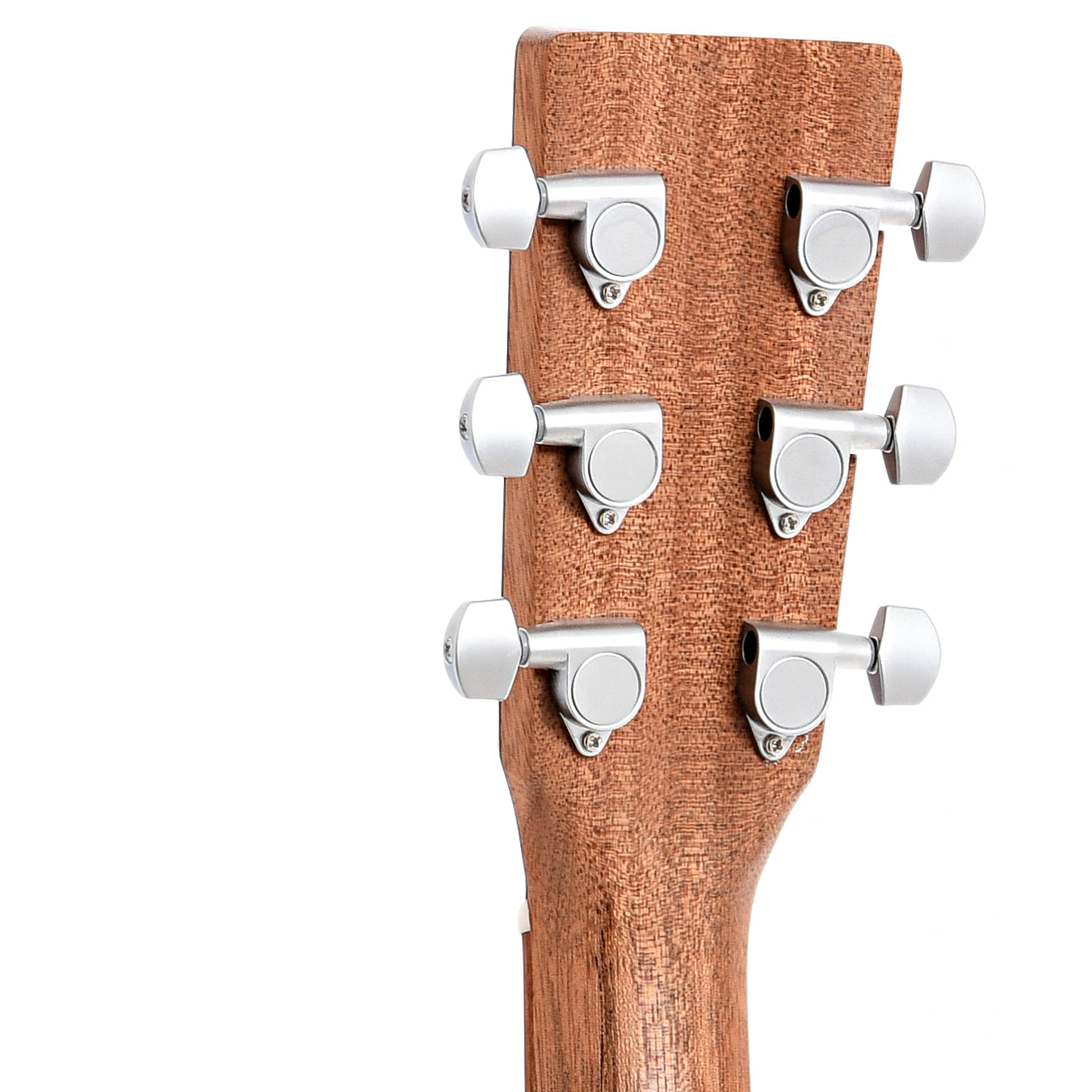 Back headstock of Martin GPC-X2E Cocobolo Acoustic Guitar
