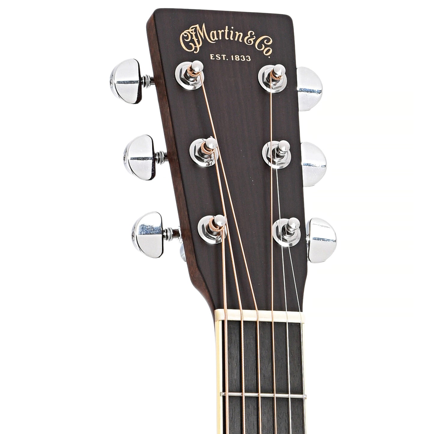 Front headstock of Martin HD-35 Guitar