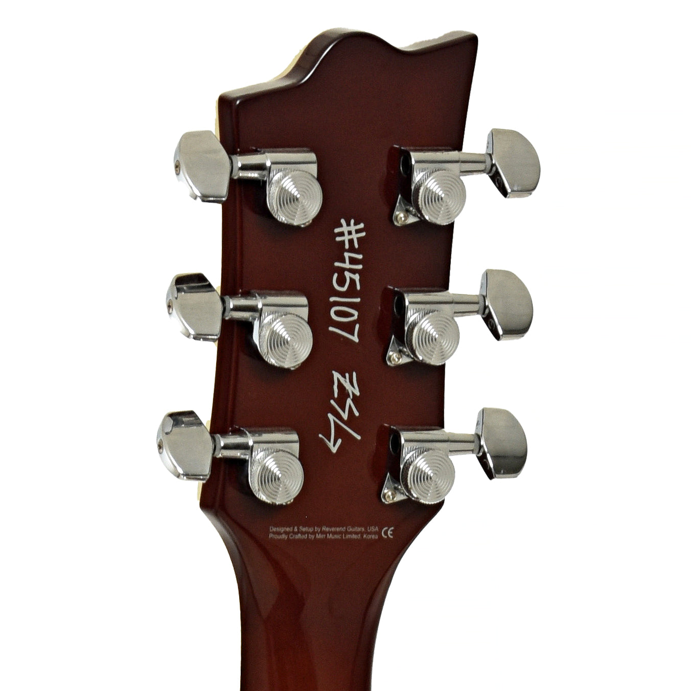 Tuners of Reverend Roundhouse II FM Electric Guitar