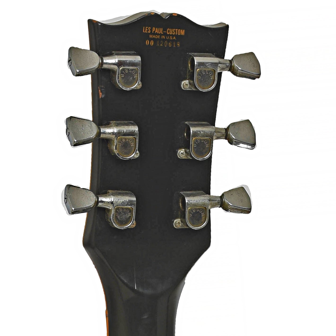 Tuners of Gibson Les Paul Custom Electric Guitar