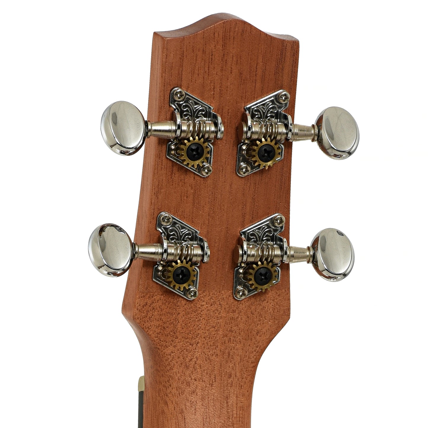 Tuners of Ibanez Soprano Ukulele with Bag, Open Pore Natural