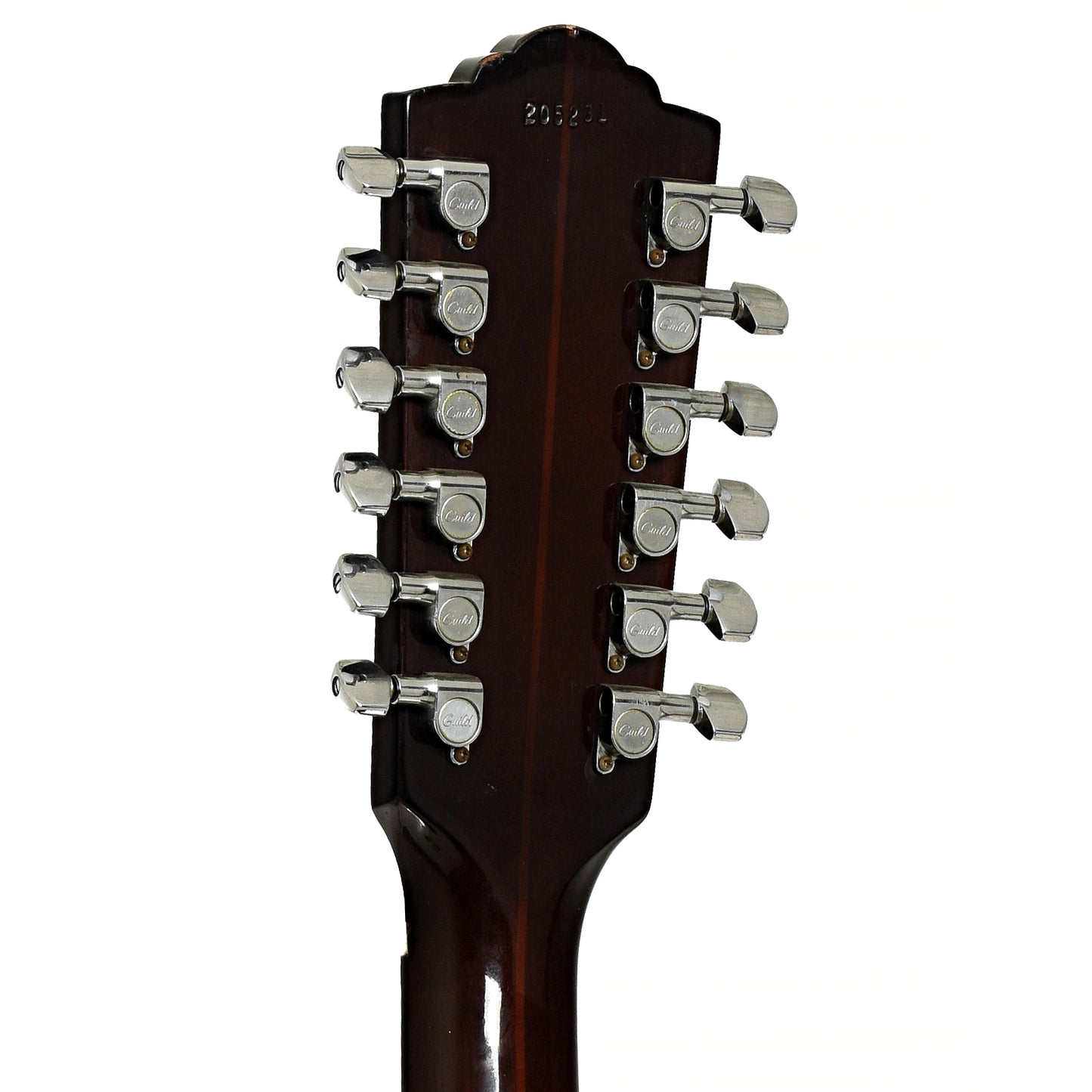 Tuners of Guild F-212XL NT 12-String Acoustic Guitar