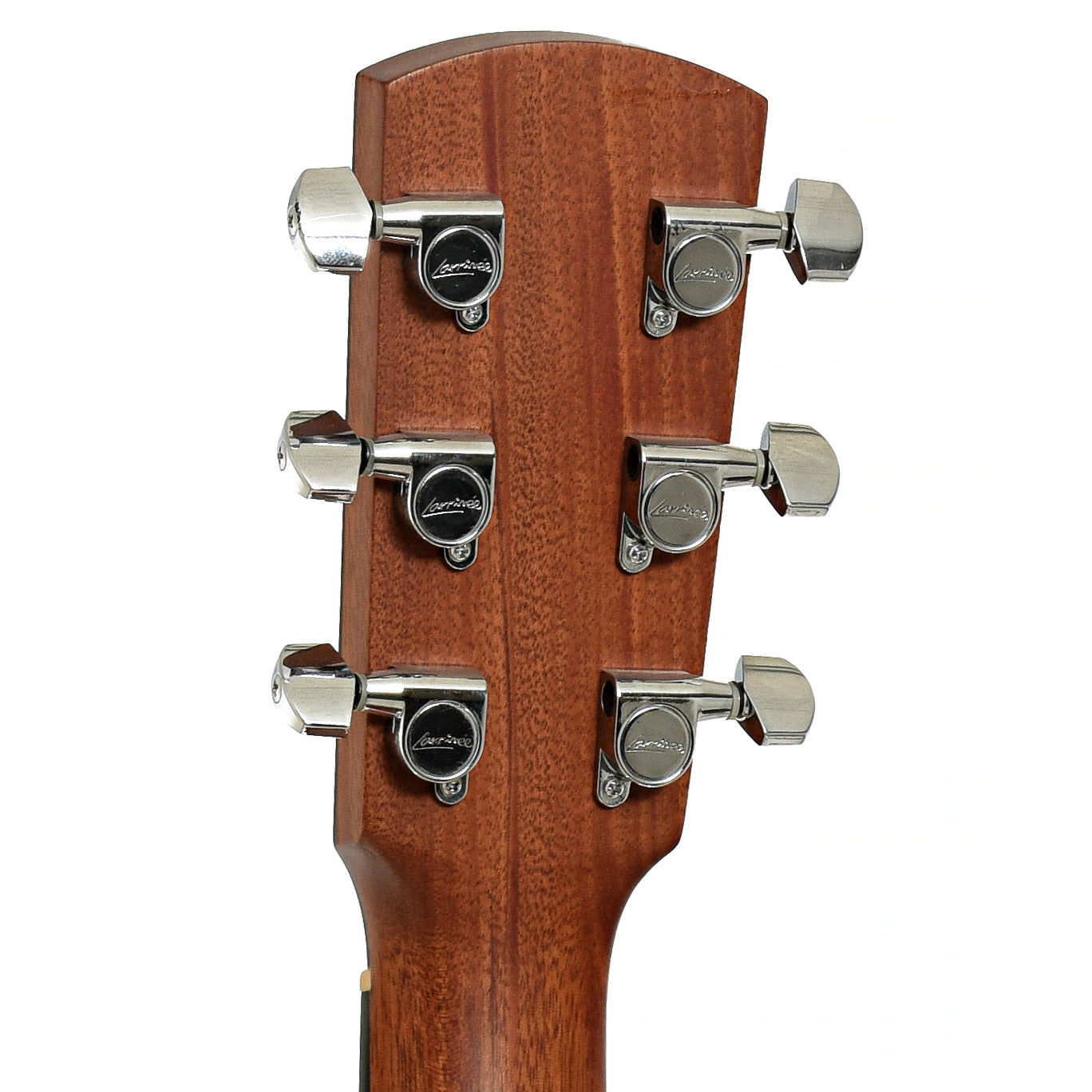 Tuners of Larrivee Parlor O-01  Mahogany Acoustic Guitar 