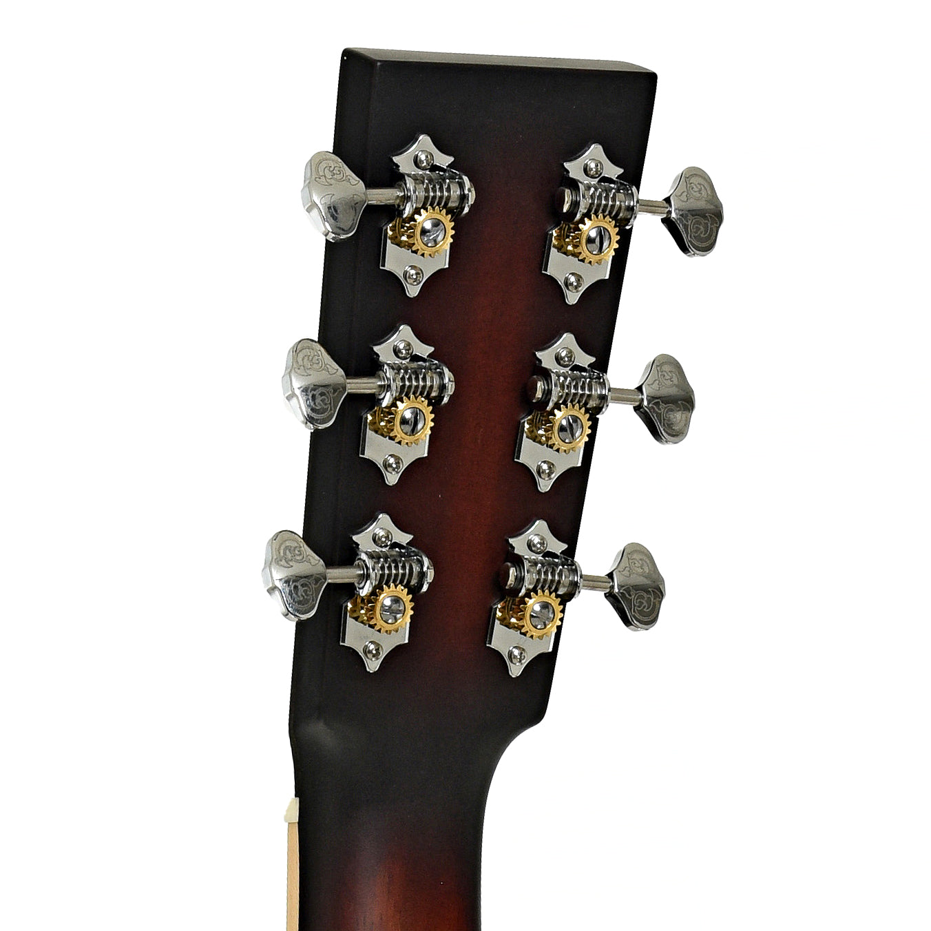 Tuners of Larrivee OM-40 Mahogany Acoustic Guitar