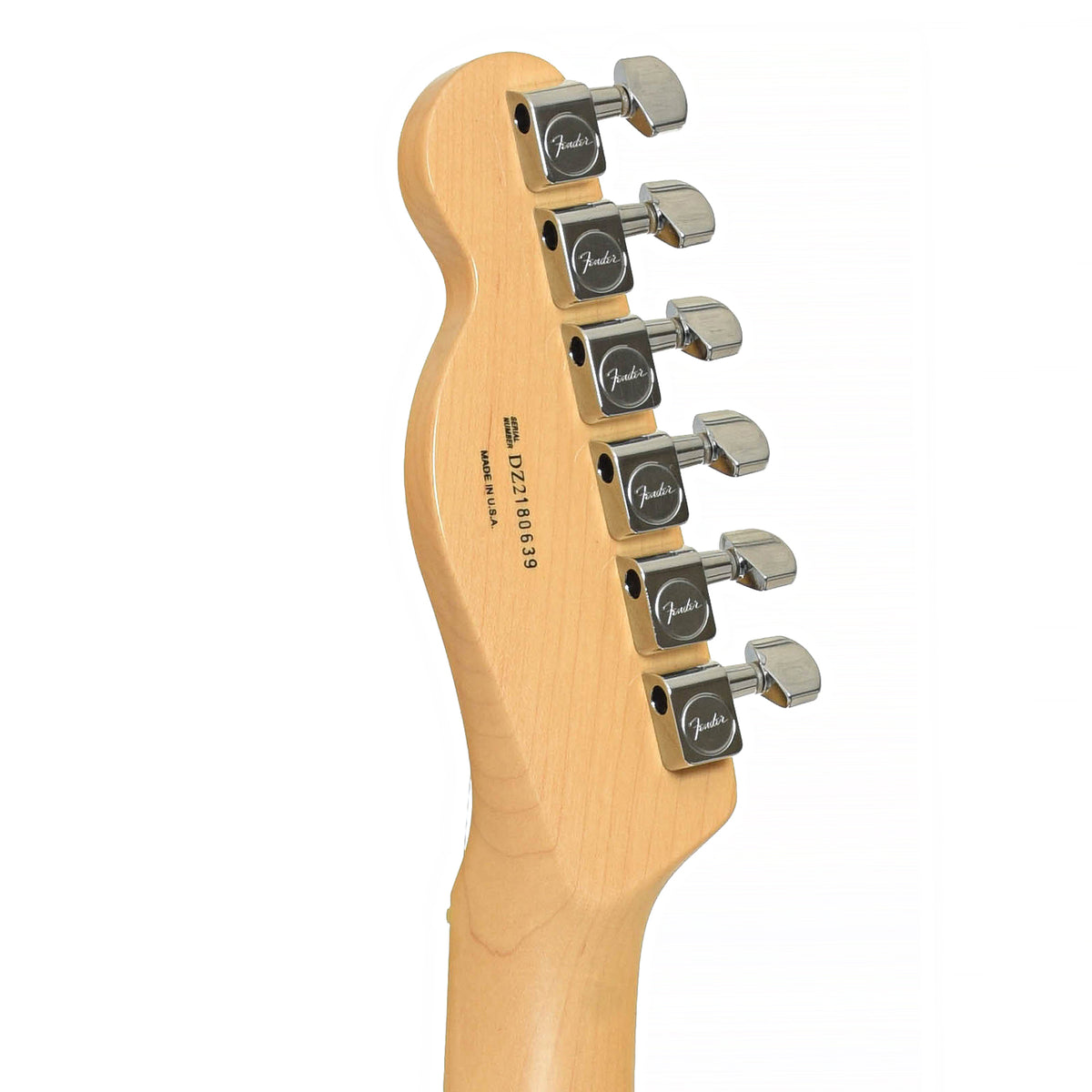 Tuners of Fender American Deluxe Telecaster Electric Guitar