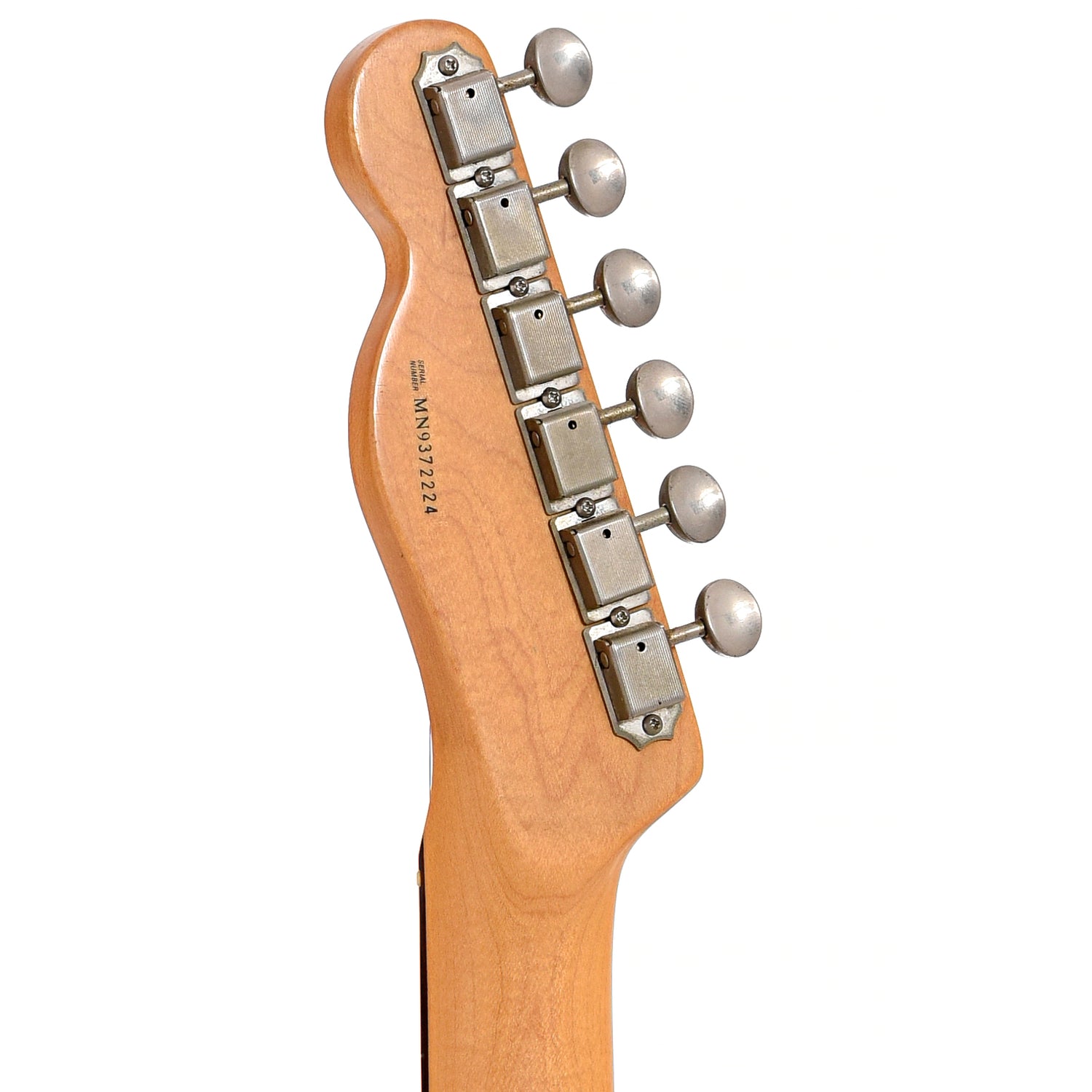 Back headstock of Fender Deluxe Nashville Power Telecaster