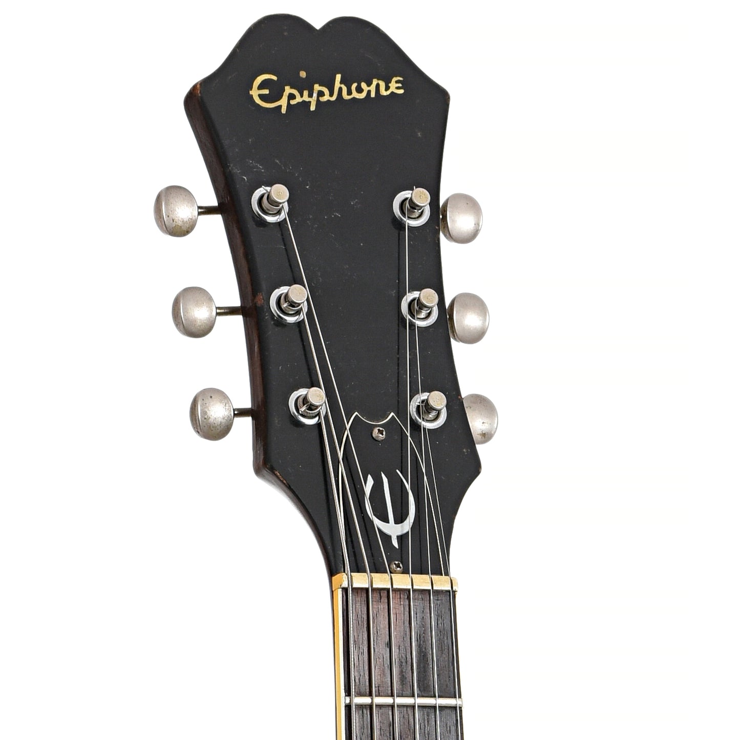 Front headstock of Epiphone E230TD Casino Hollowbody Electric Guitar (1967)