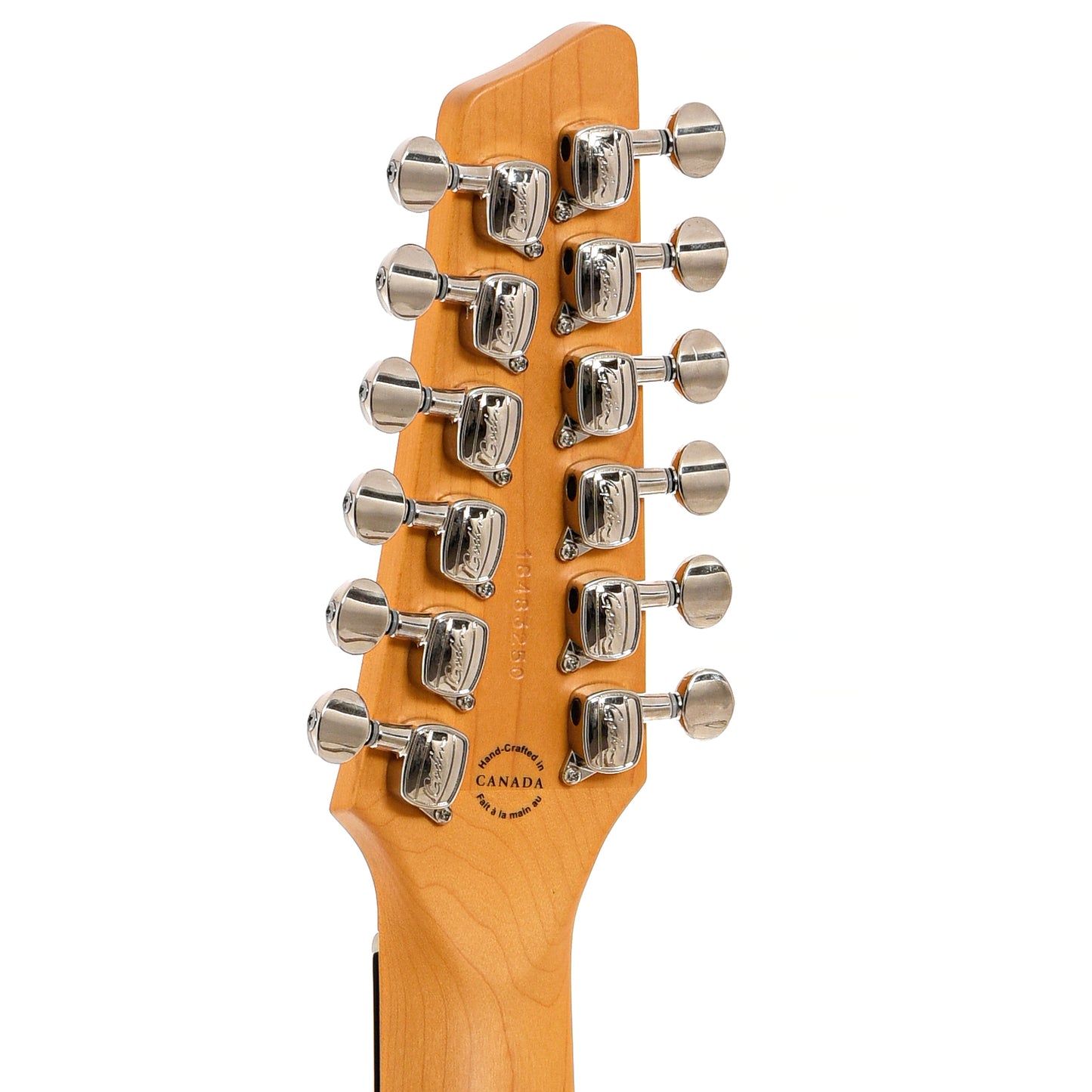 Back headstock of Godin A12 12-String Acoustic-Electric 