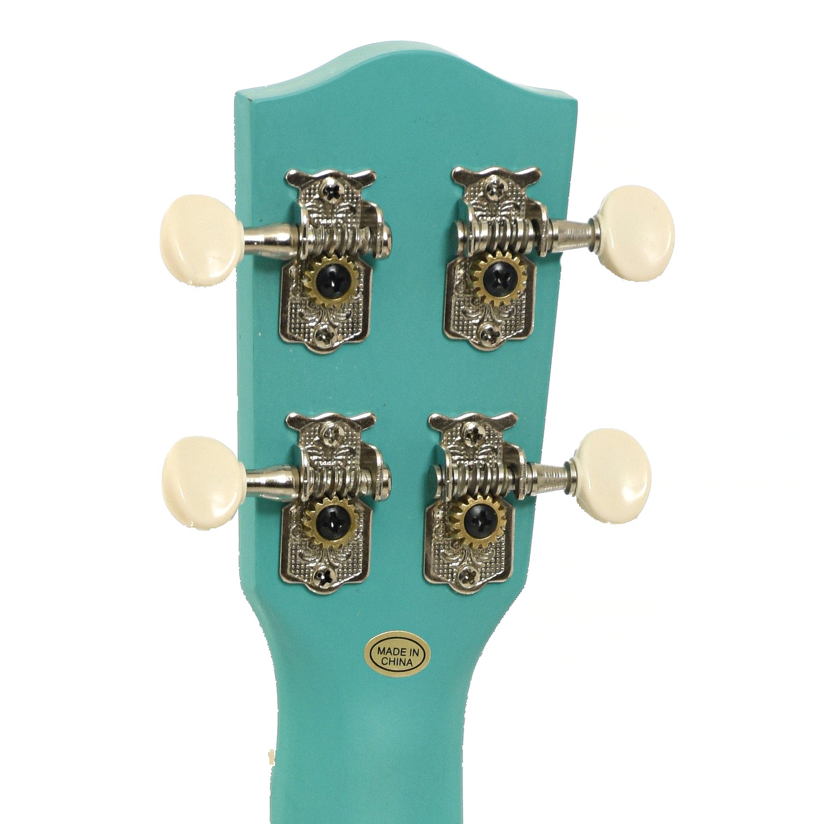 Tuners of Ohana SK-10 Soprano Ukulele, Turquoise