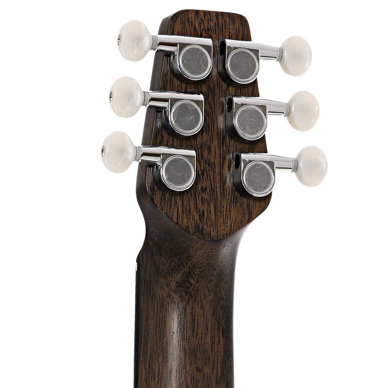 Back headstock of KLOS Guitars Hybrid Acoustic-Electric Travel Guitar