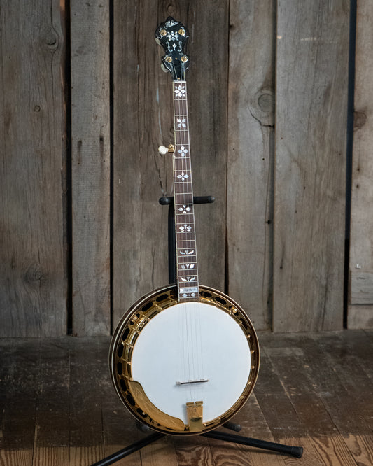 Showroom photo of Huber VRB-G Trutone Resonator Banjo (2025)