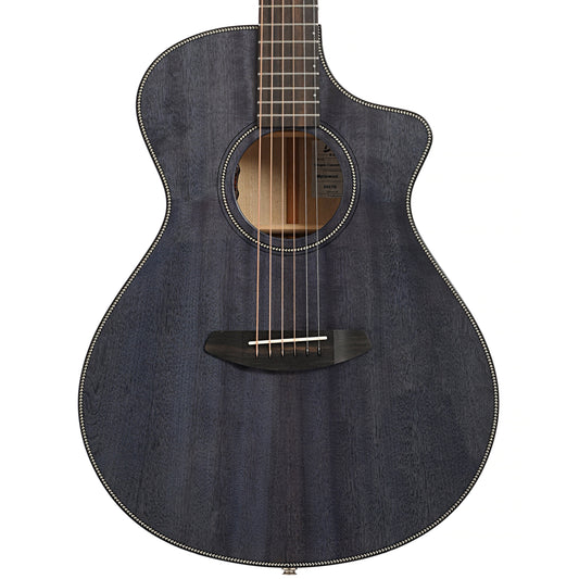 Front of Breedlove Oregon Concert Thinline Stormy Night CE Acoustic-Electric Guitar