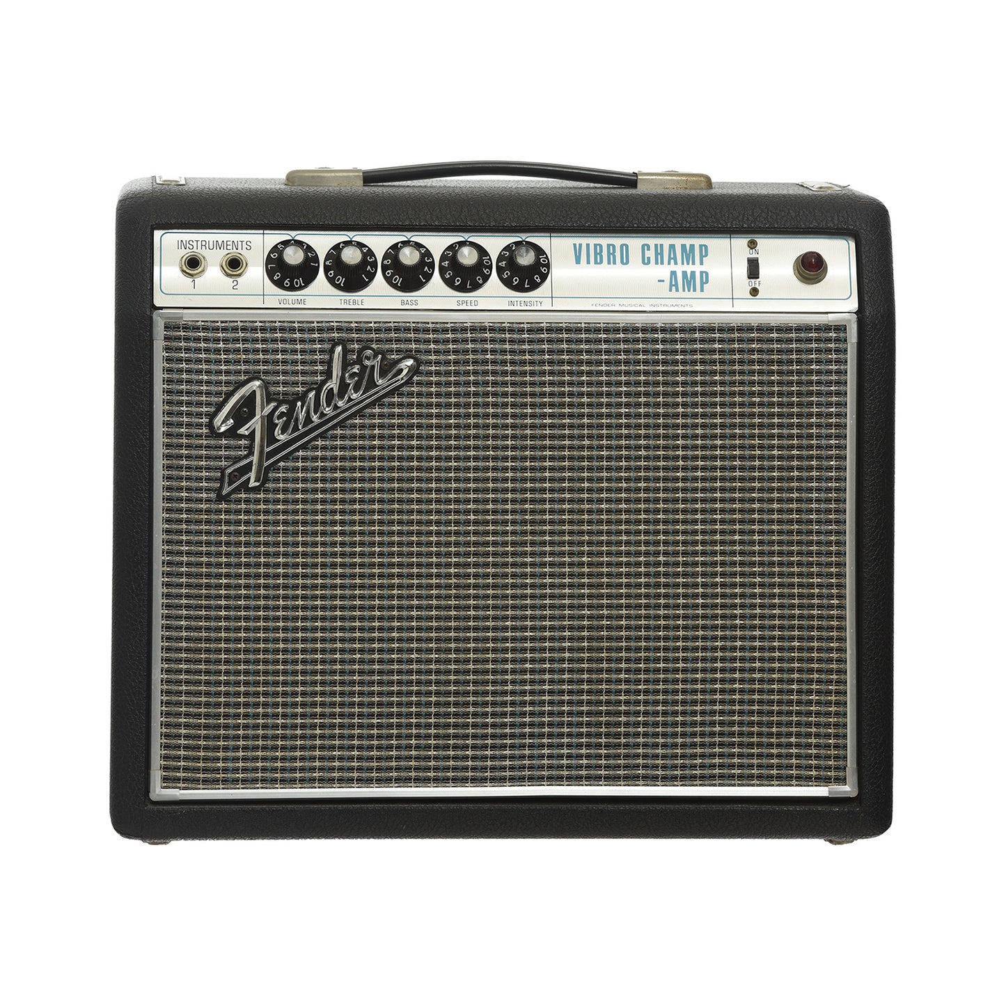 Front of Fender Vibro Champ Combo Amp 