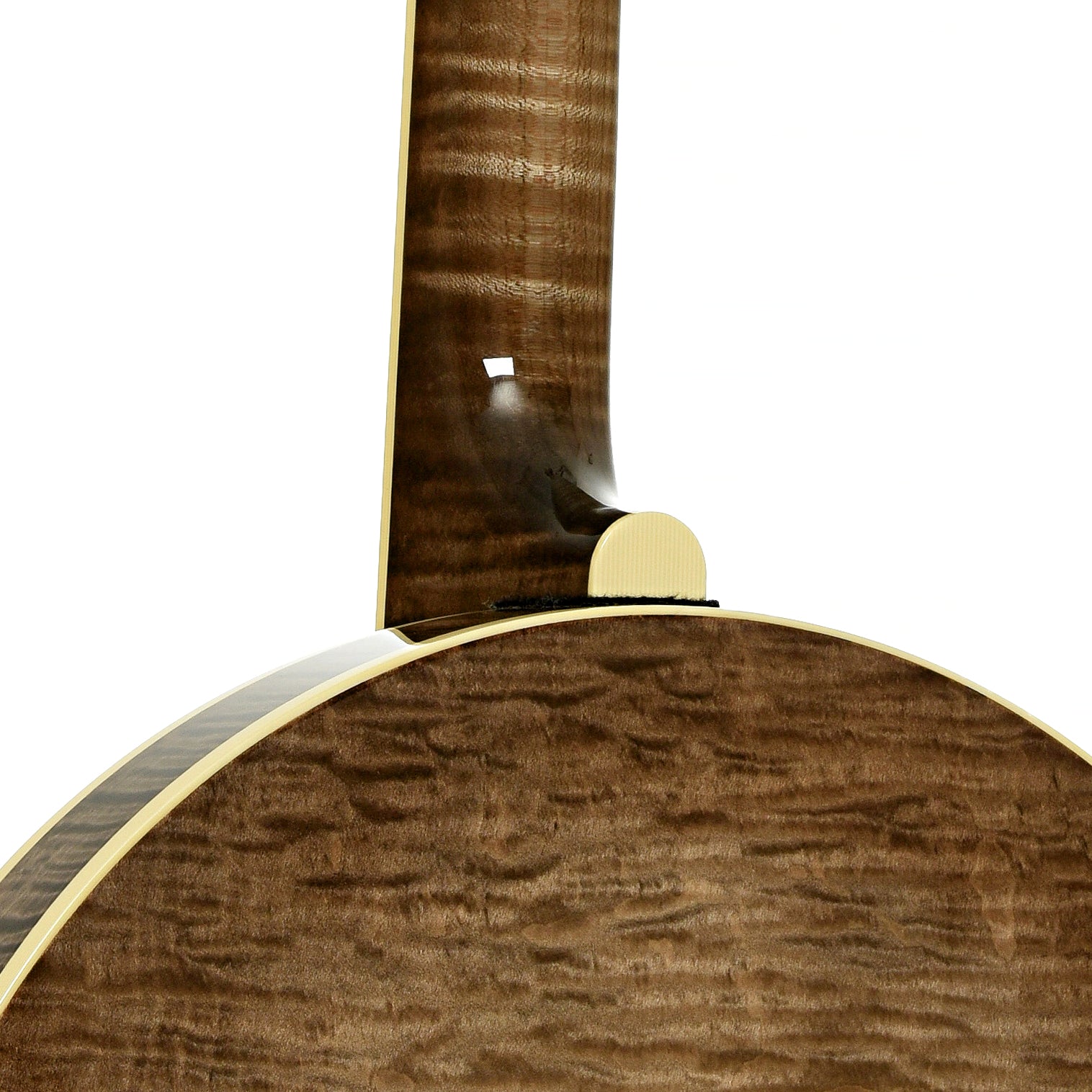 Neck joint of Deering 50th Anniversary Limited Edition Resonator Banjo