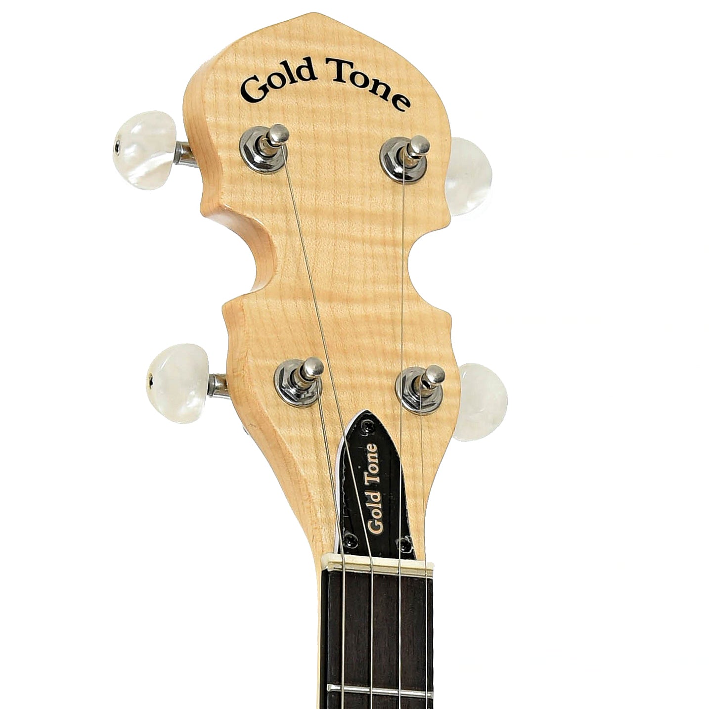 Headstock of Gold Tone CC-Tenor 19-Fret Tenor Resonator Banjo