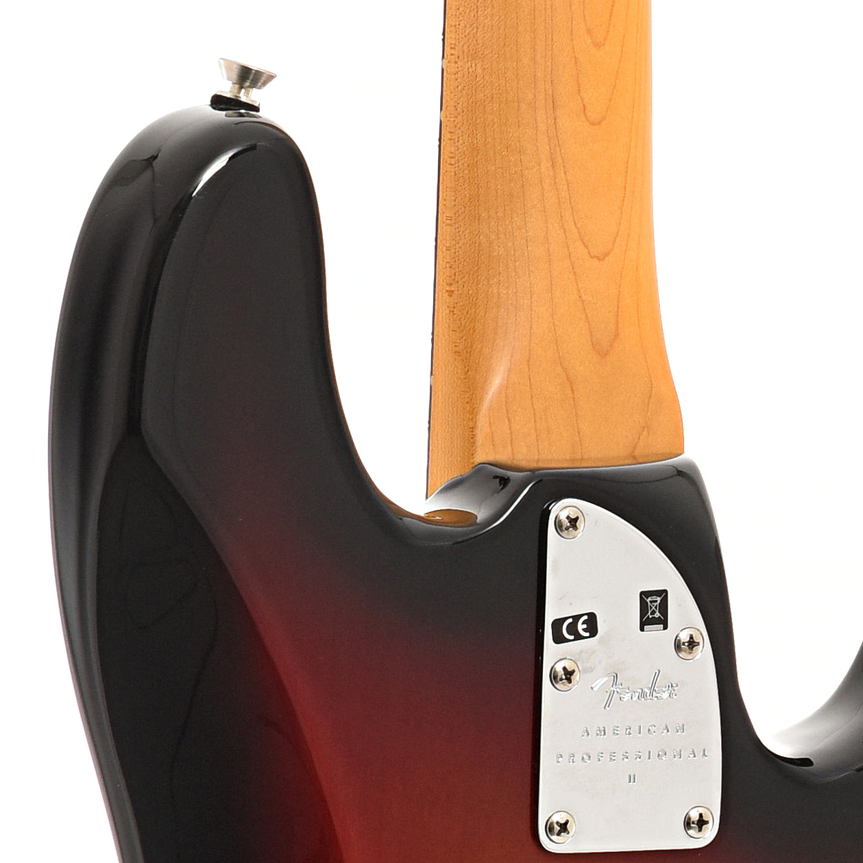 Neck joint of Fender American Professional II Precision LH