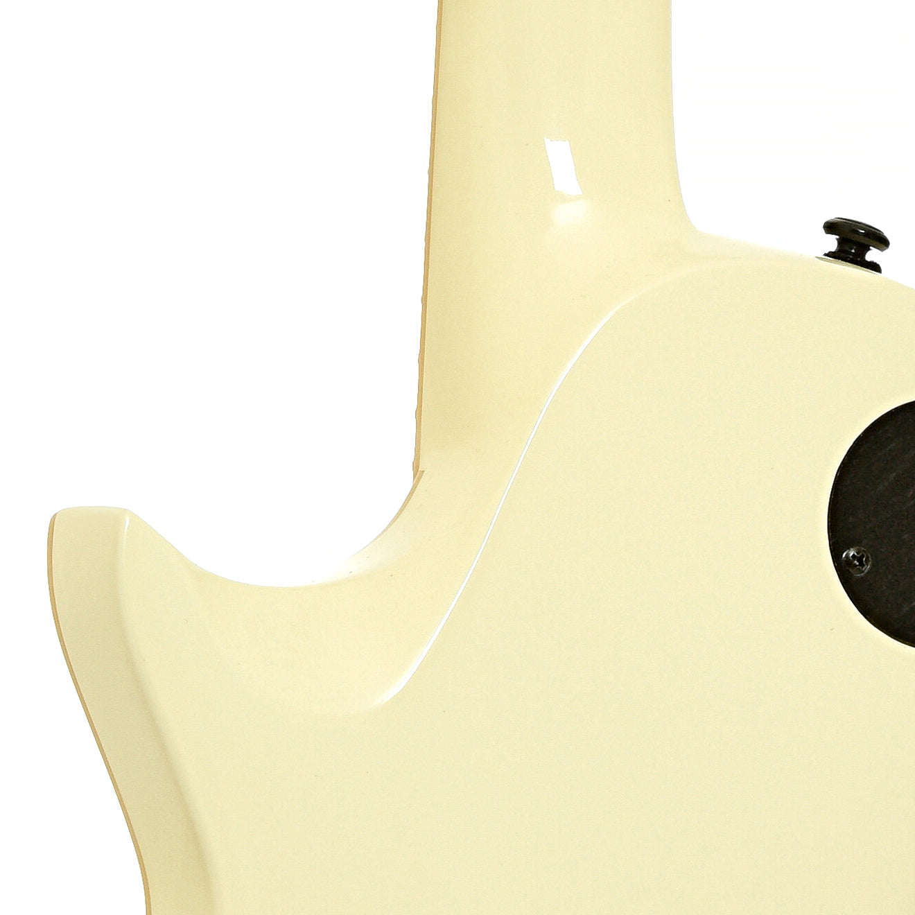 Neck joint of ESP LTD EC-401 Electric Guitar, Olympic White