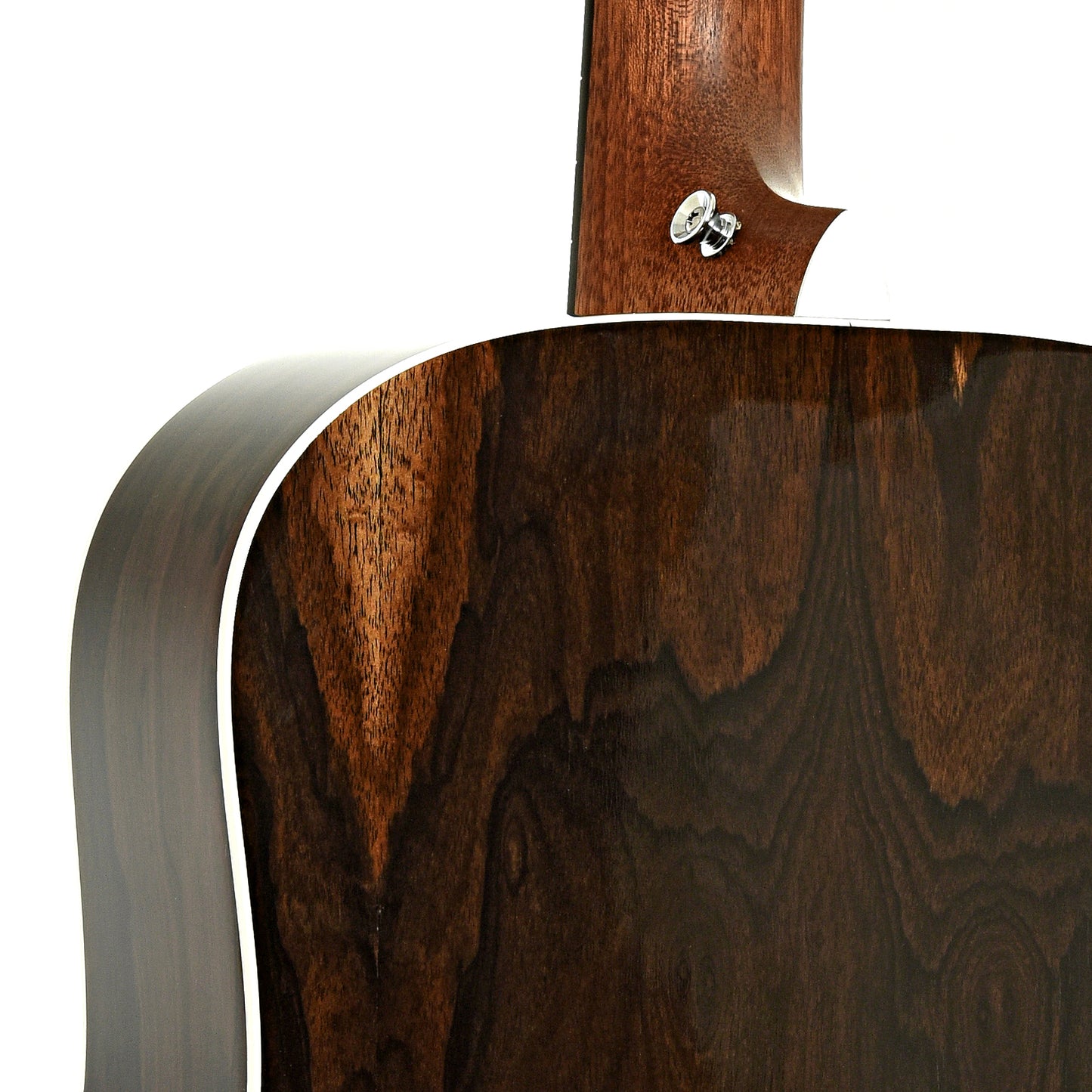 Neck joint of Martin D-13E Ziricote Acoustic Guitar