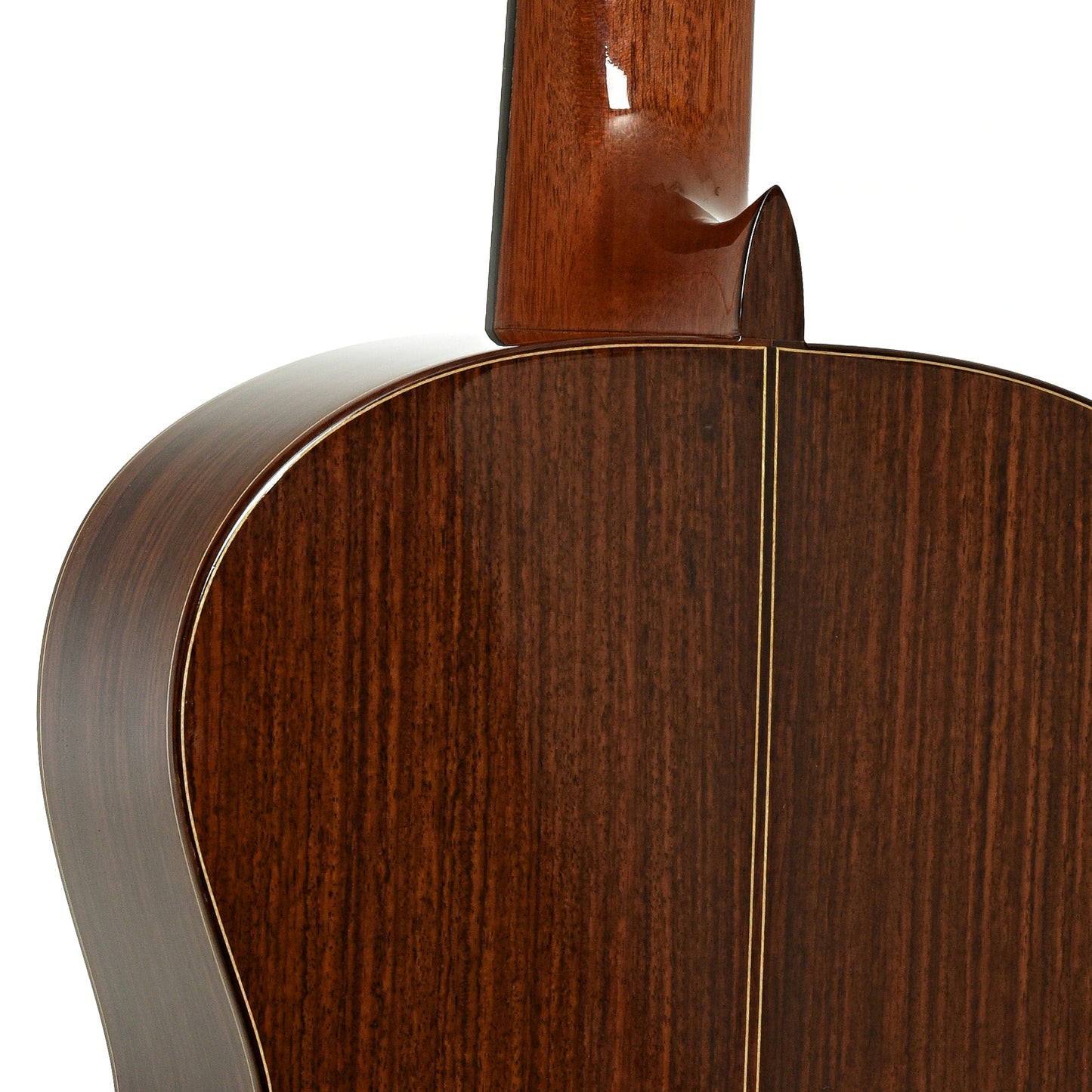 Neck joint of LoPrinzi International Concert Classical Guitar