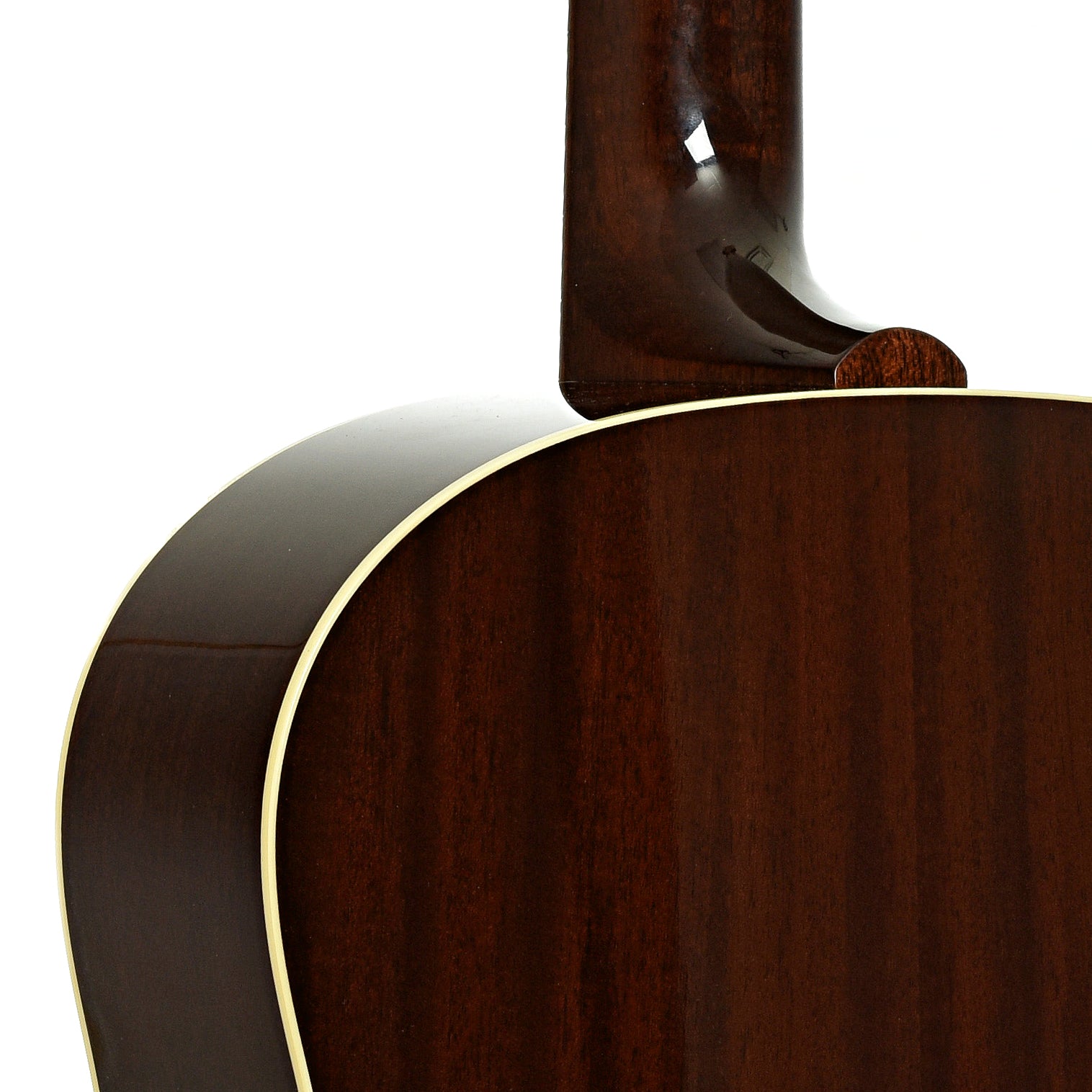Neck joint of Collings CJ45T Acoustic Guitar