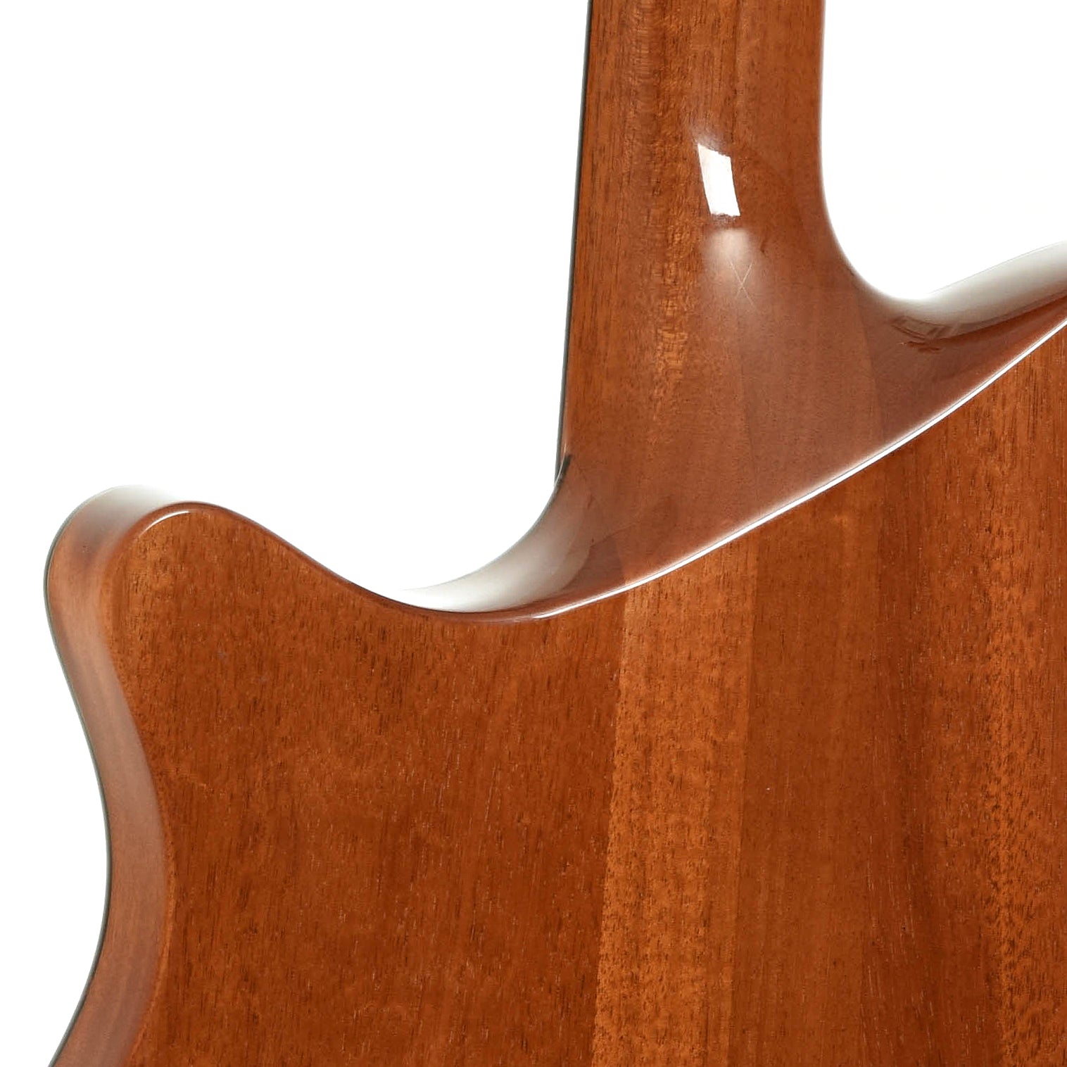 Neck joint of Carvin CC-275 Craig Chaquico Acoustic Guitar 