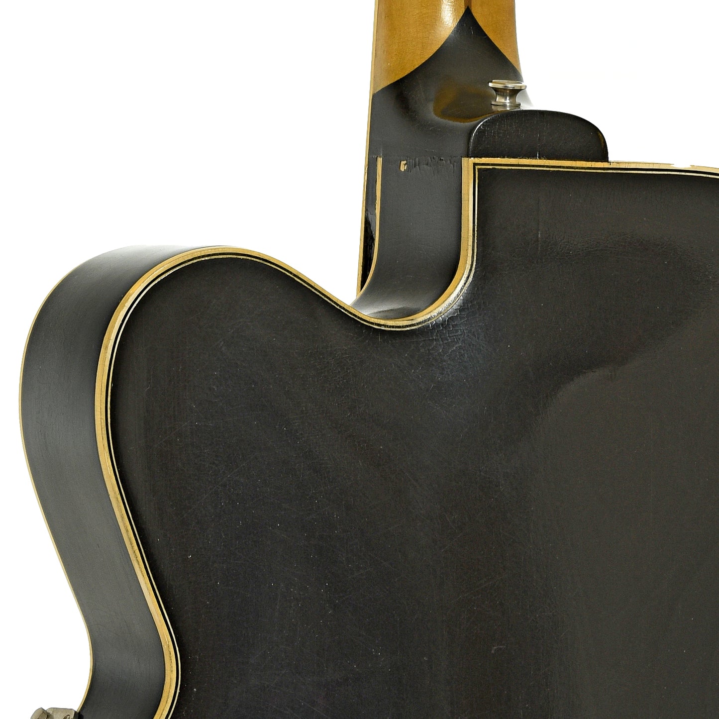Neck joint of Gibson L-7CE Archtop Hollowbody Electric Guitar