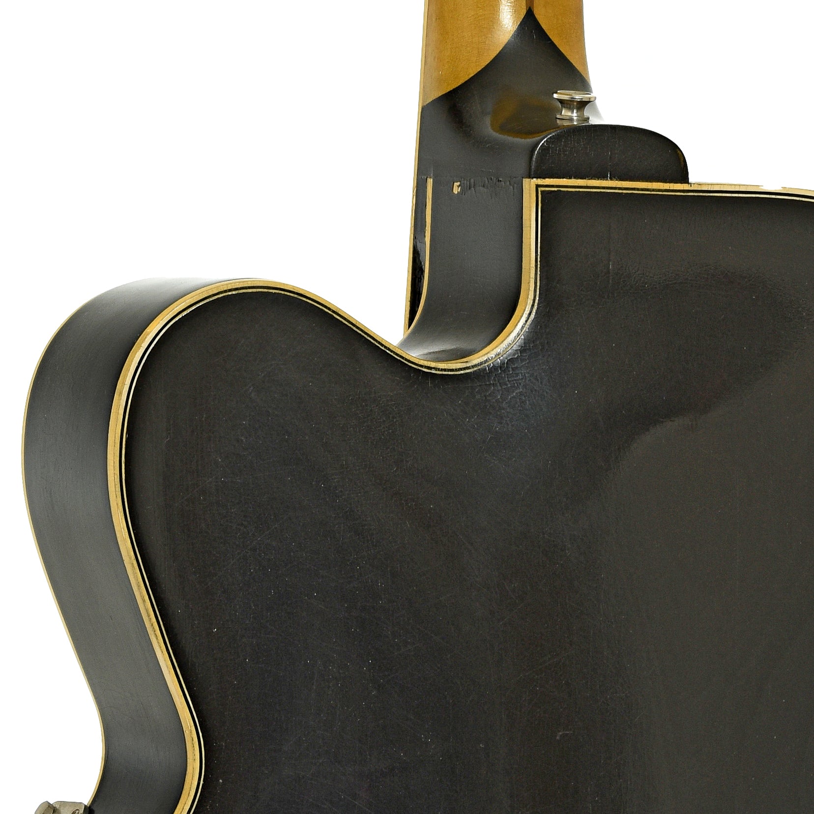 Neck joint of Gibson L-7CE Archtop Hollowbody Electric Guitar