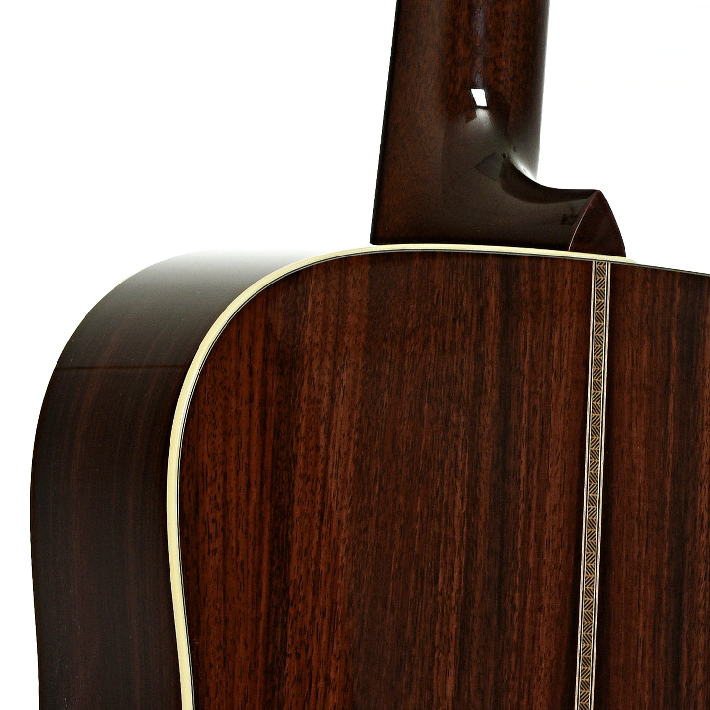 Neck joint of Collings D2 A HC Hill Country Dreadnought Acoustic Guitar