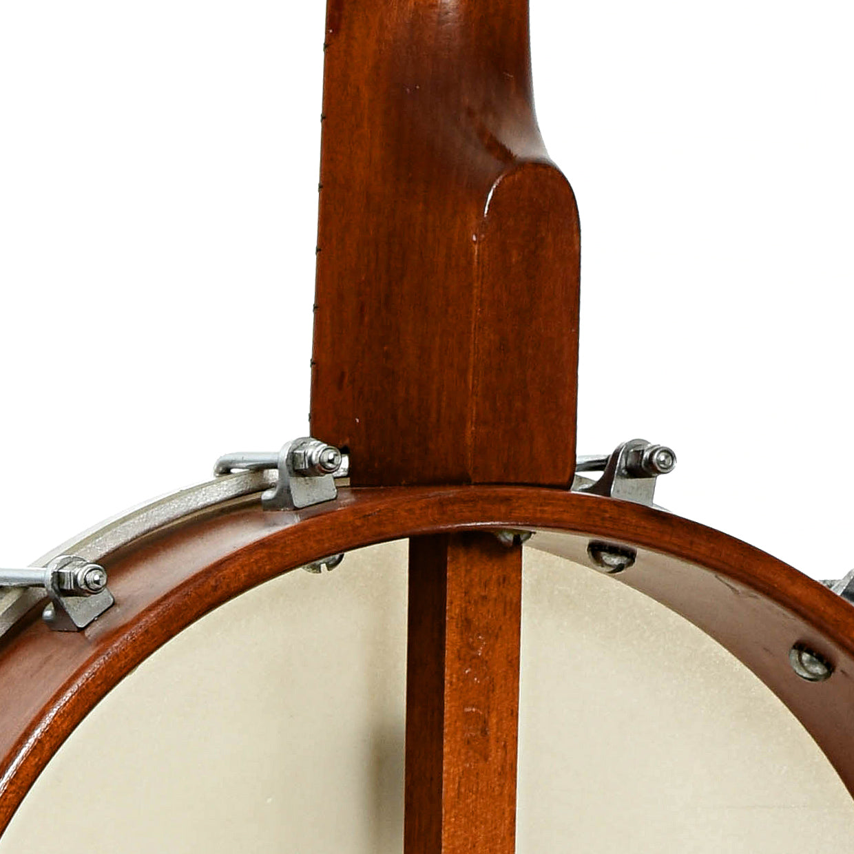 Neck joint of Gretsch 6535 Folk Model Open Back Banjo 