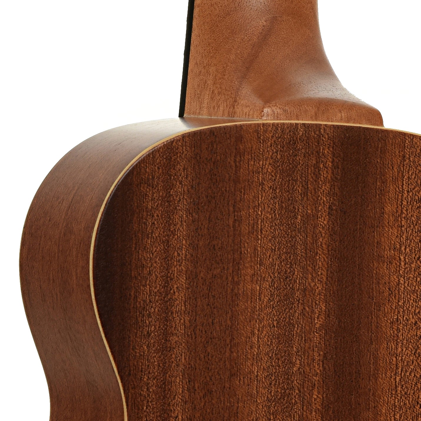 Neck joint of Ibanez Concert Ukulele with Bag, Open Pore Natural