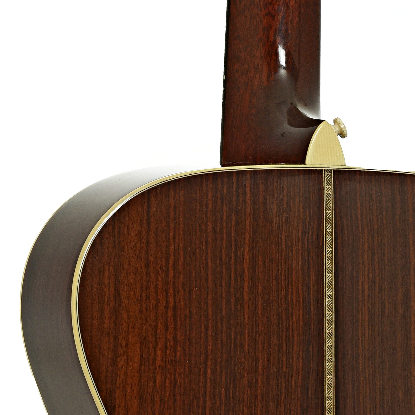Neck joint of Martin OM-28V L Acoustic Guitar 