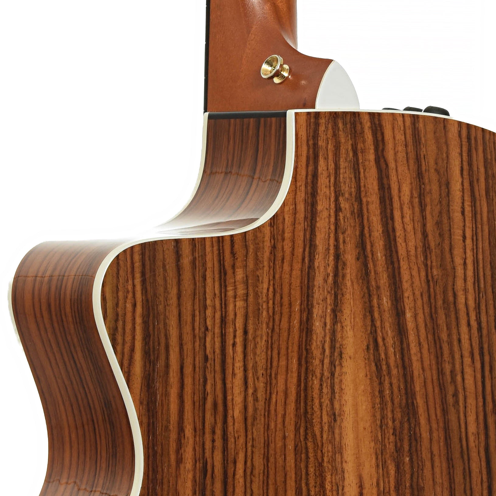 Neck joint of Taylor 214CE Deluxe Acoustic-Electric Guitar