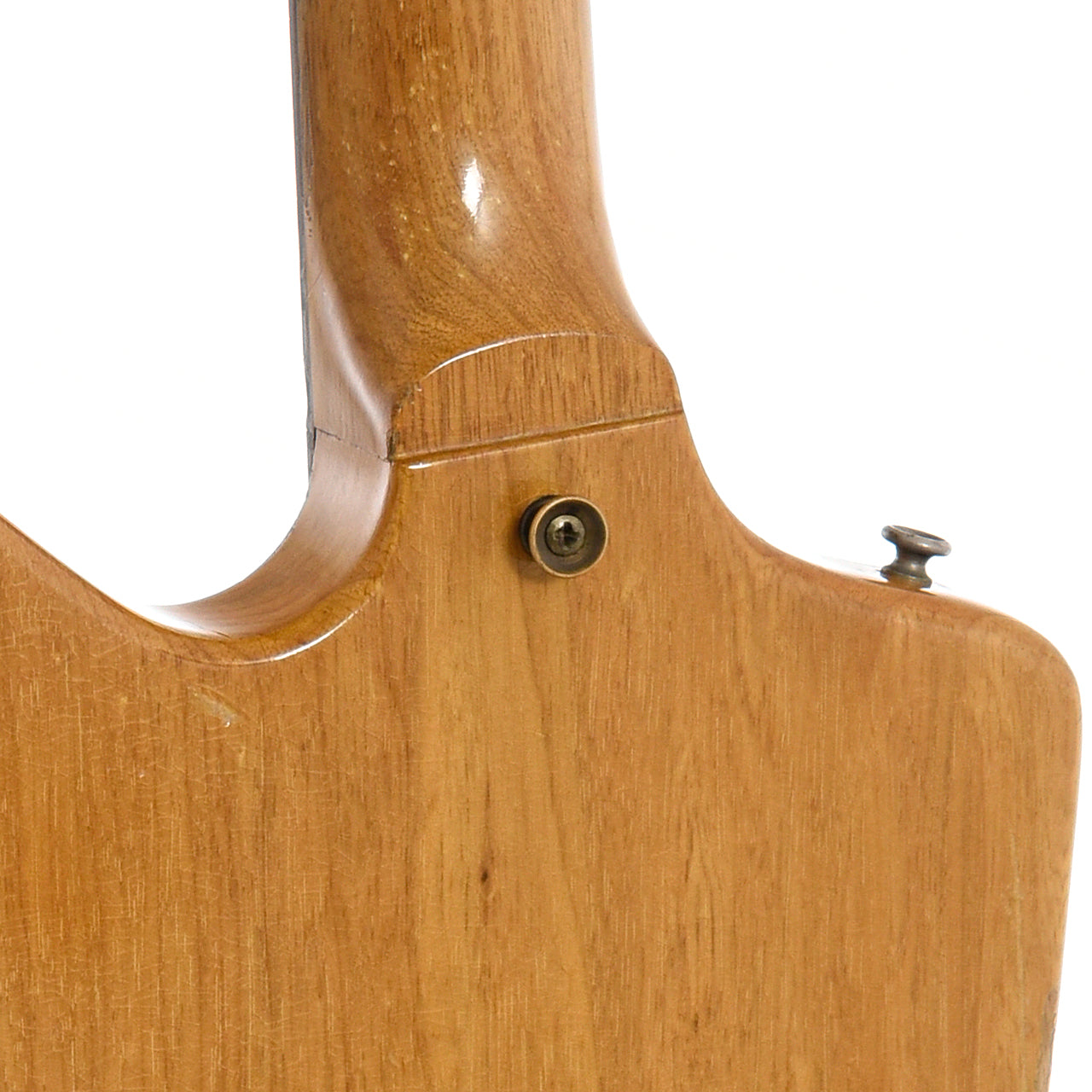 Neck joint of Gibson Explorer Electric Guitar (1963)