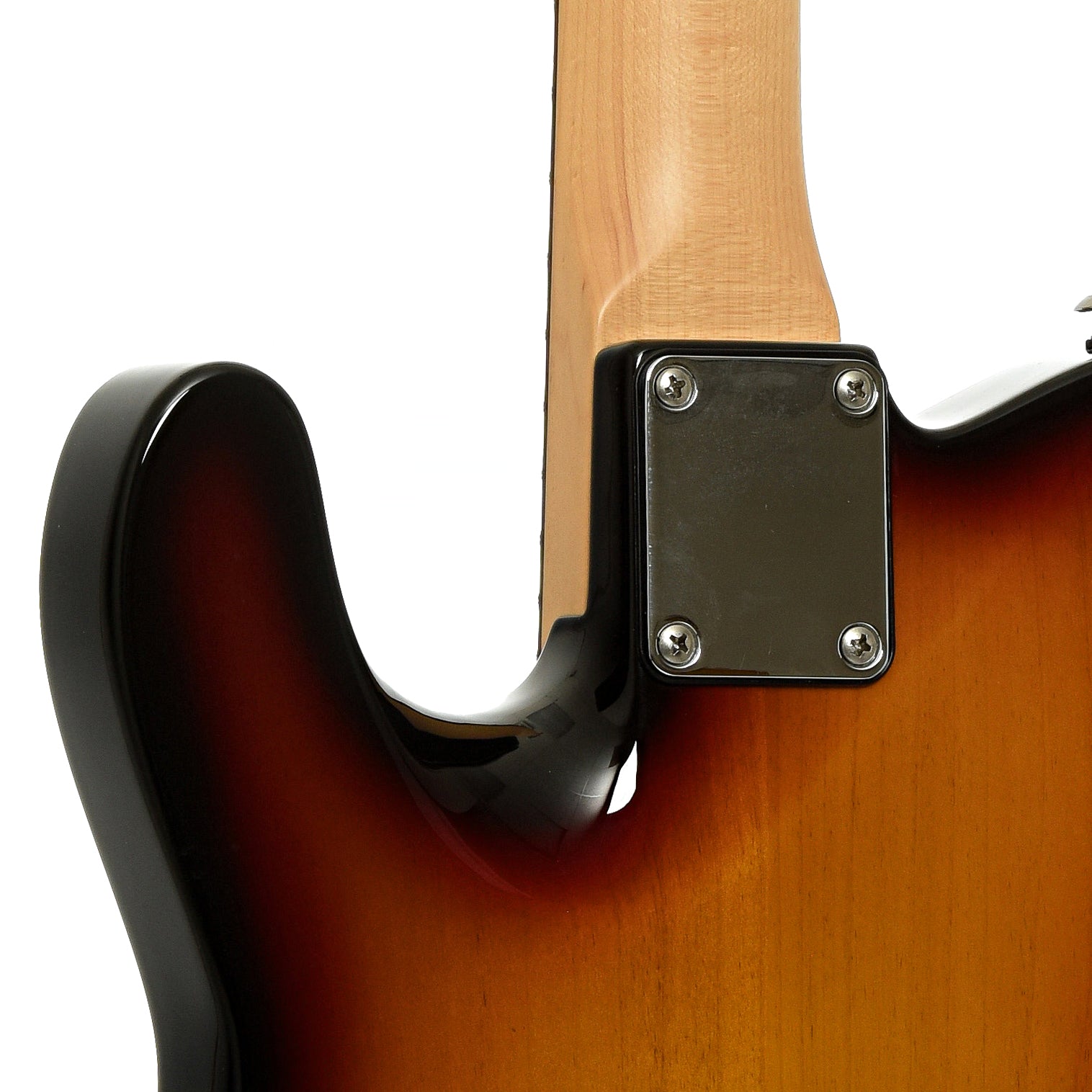 neck joint of Suhr Alt T Electric Guitar