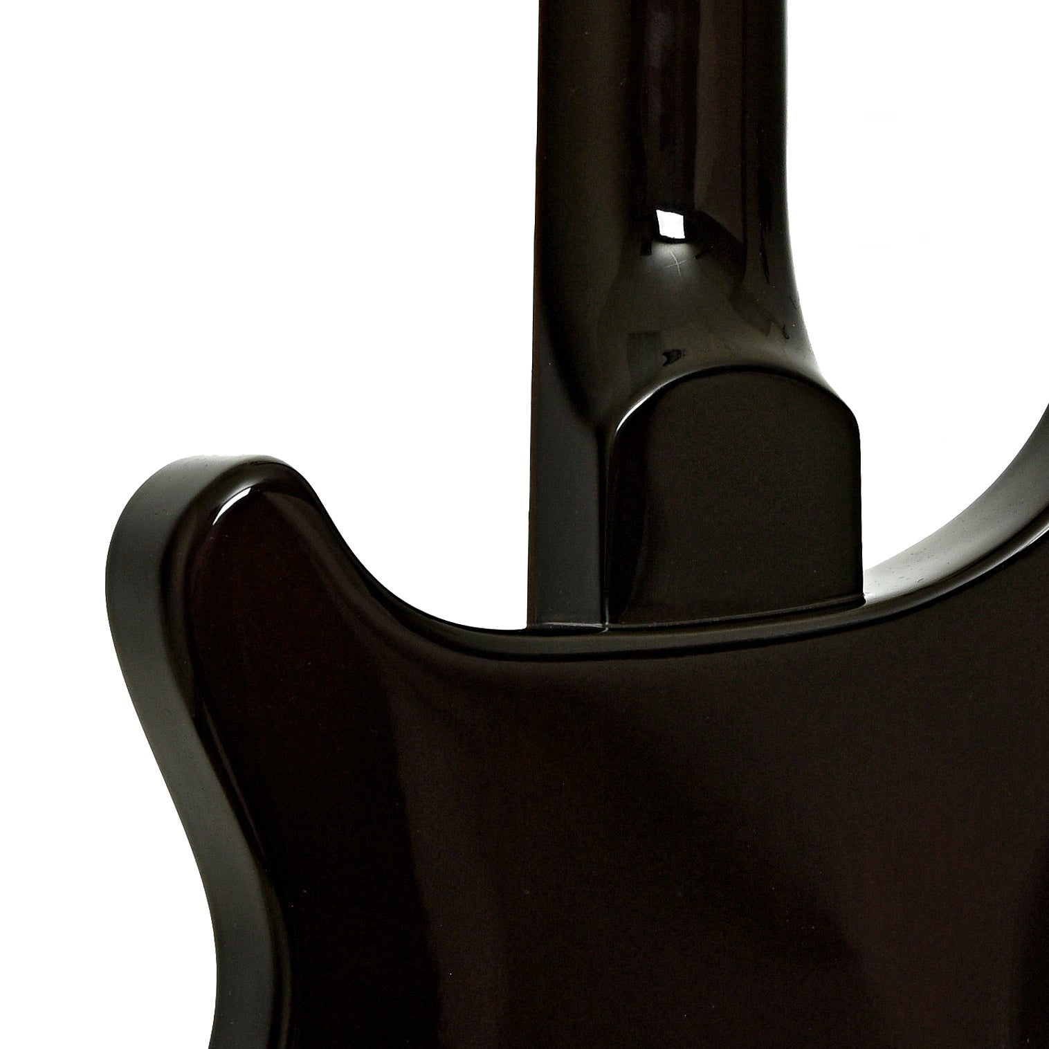 Neck joint of PRS SE DGT Standard McCarty Tobacco Sunburst Electric Guitar