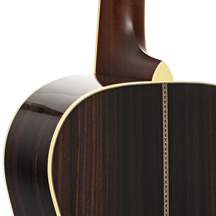 Heel of Santa Cruz Custom H Model Acoustic
