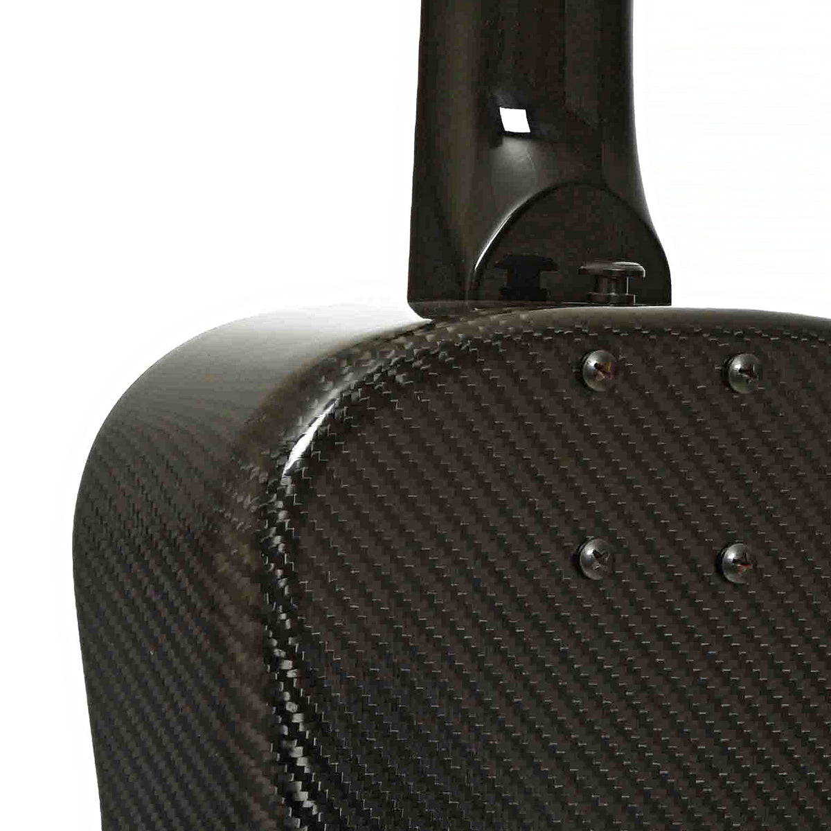 Neck Joint of Klos Travel Acoustic-Electric Guitar